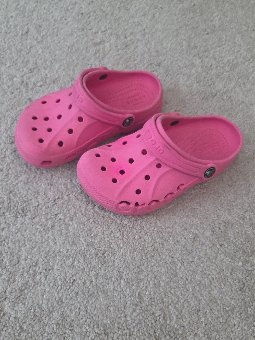 Crocs Kids Pink Clogs